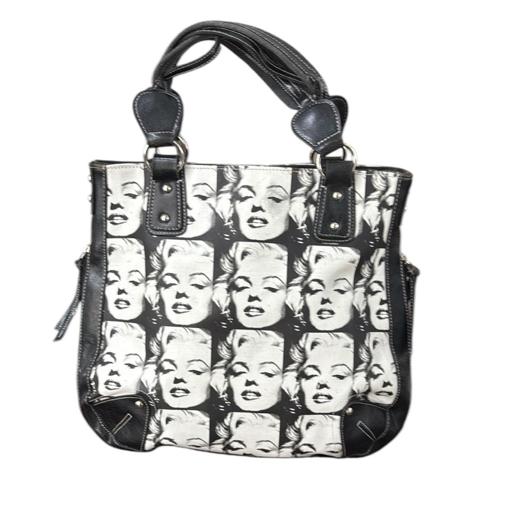 Ashley M. Marilyn Monroe Snapshot Expandable Purse